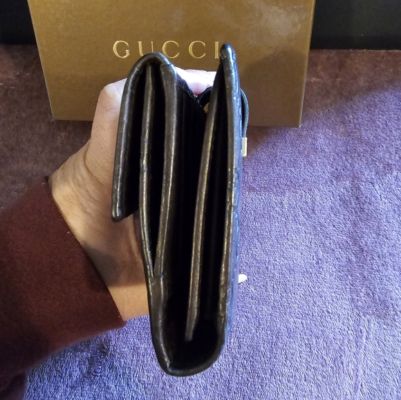 Gucci margaux calfskin guccisima wallet - Picture 6 of 14